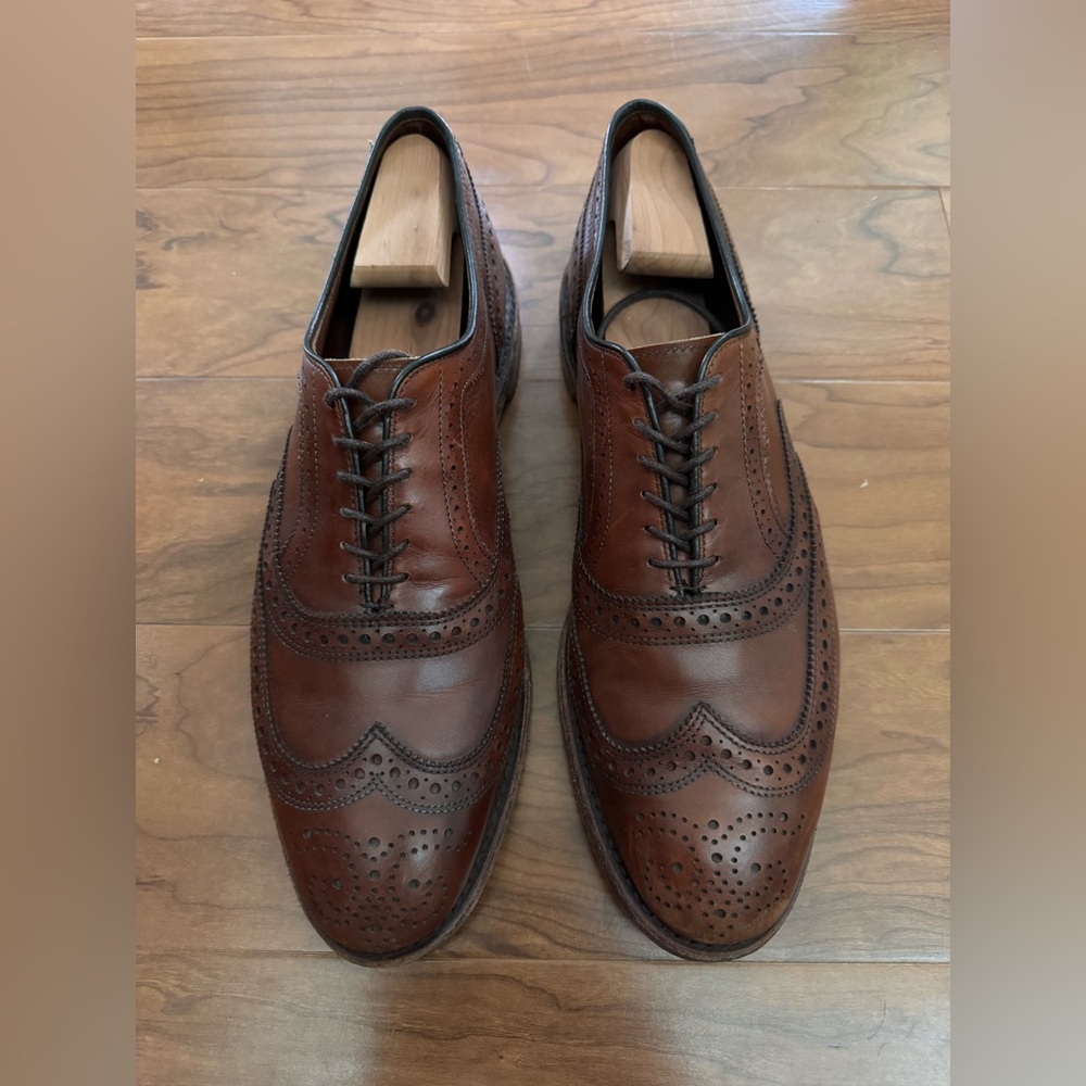 Allen Edmonds Rich Brown Leather Oxfords